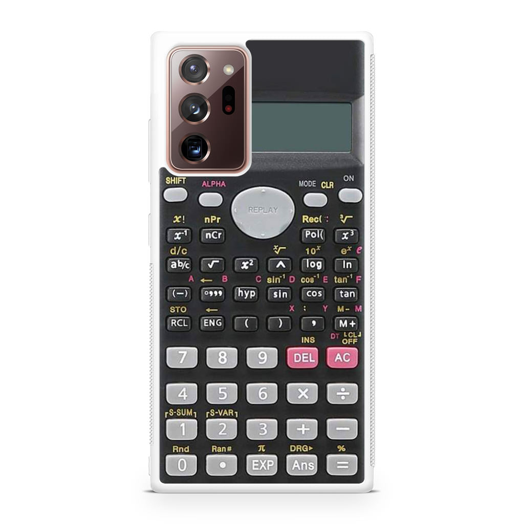 Scientific Calculator Design Galaxy Note 20 Ultra Case