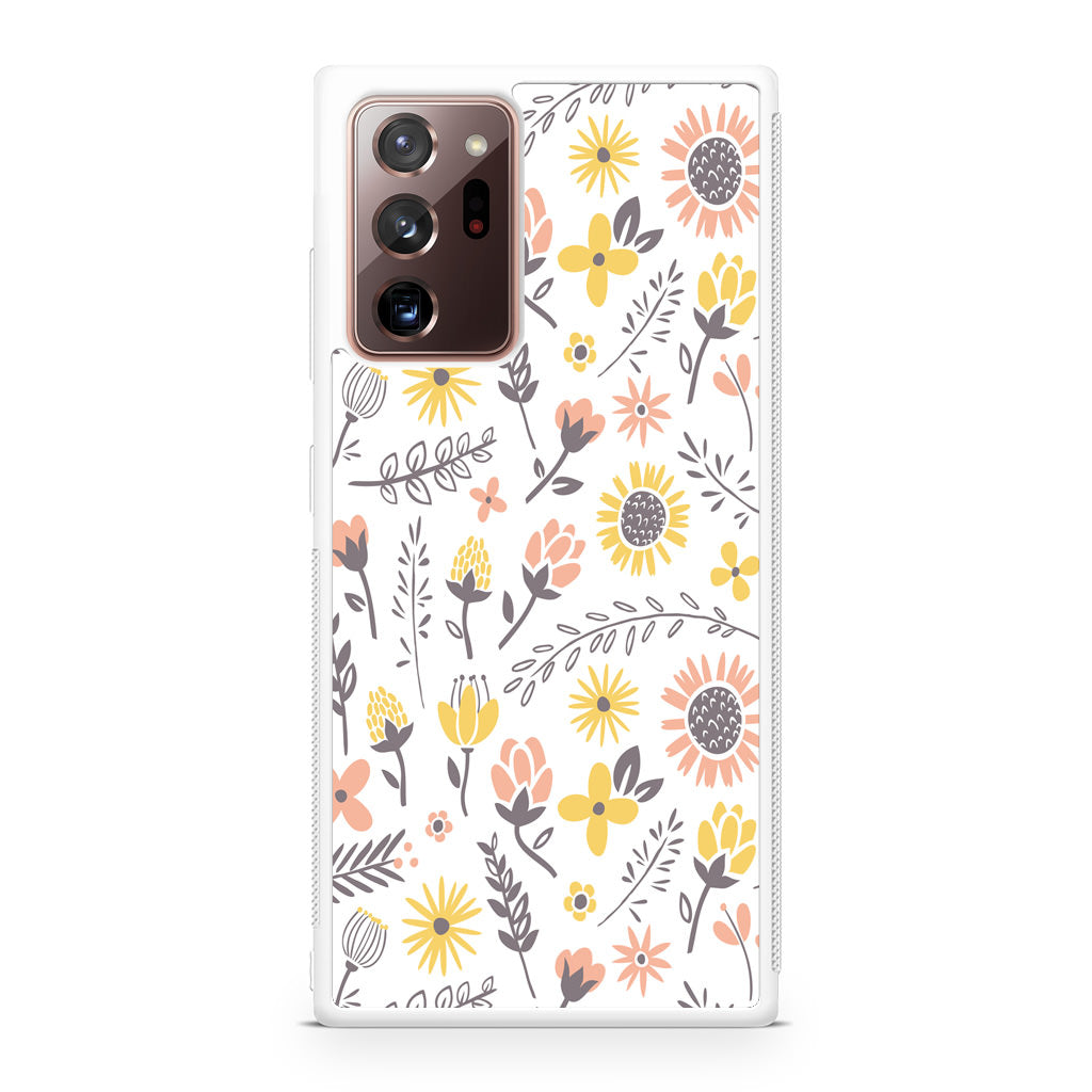 Spring Things Pattern Galaxy Note 20 Ultra Case