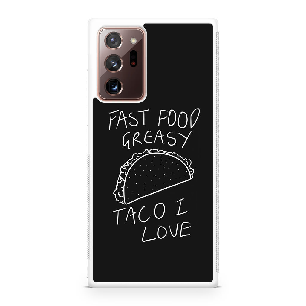 Taco Lover Galaxy Note 20 Ultra Case