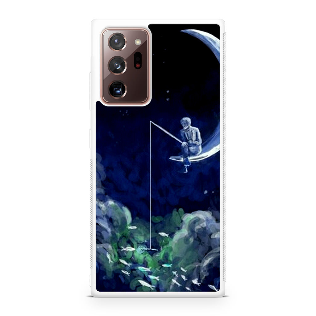 Tardis Walking To The Moon Galaxy Note 20 Ultra Case