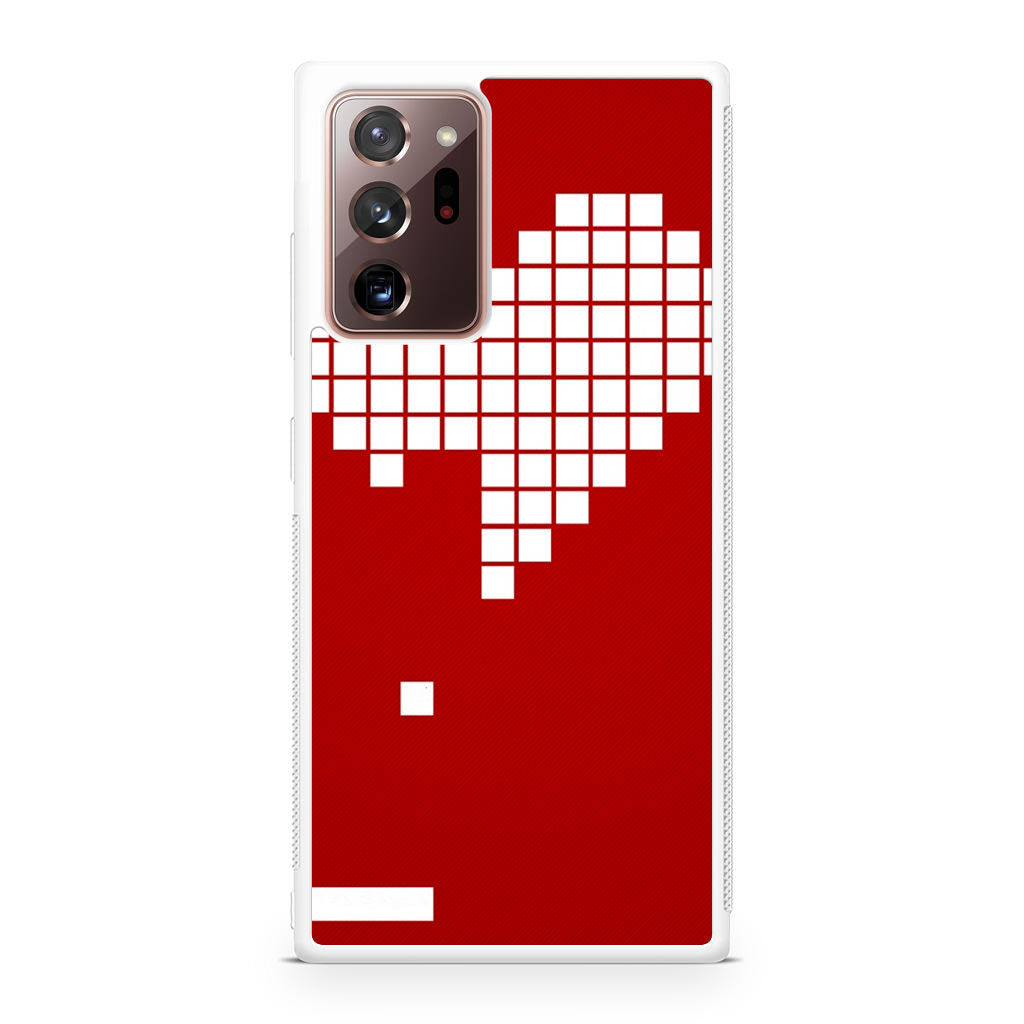 Tetris Heart Galaxy Note 20 Ultra Case