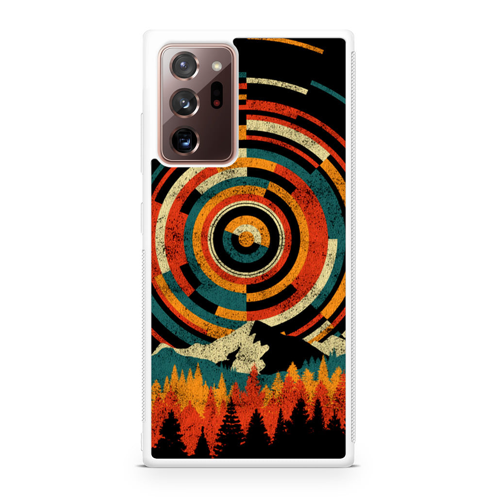 The Geometry Of Sunrise Galaxy Note 20 Ultra Case