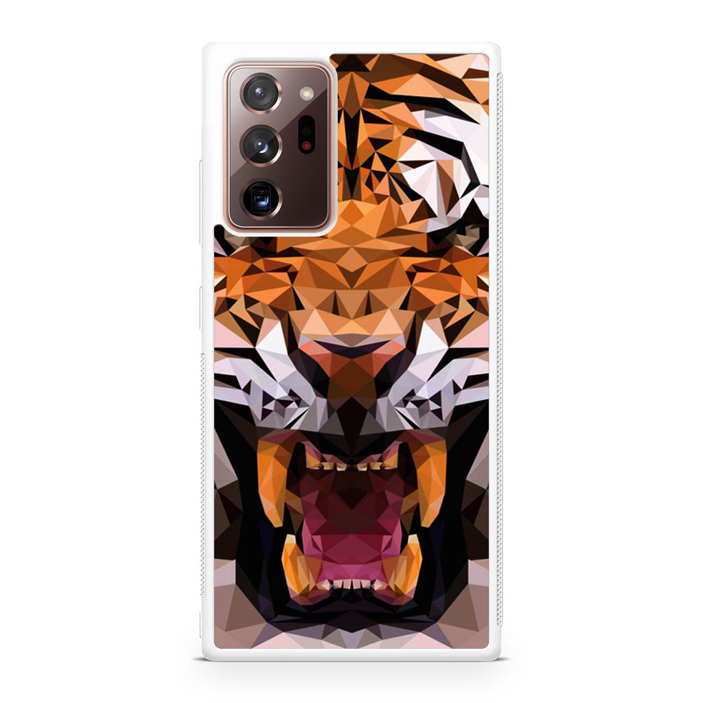 Tiger Polygon Galaxy Note 20 Ultra Case