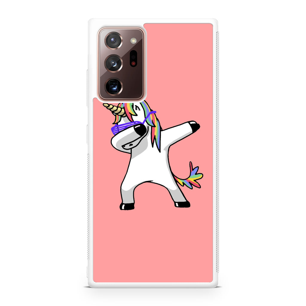 Unicorn Dabbing Pink Galaxy Note 20 Ultra Case