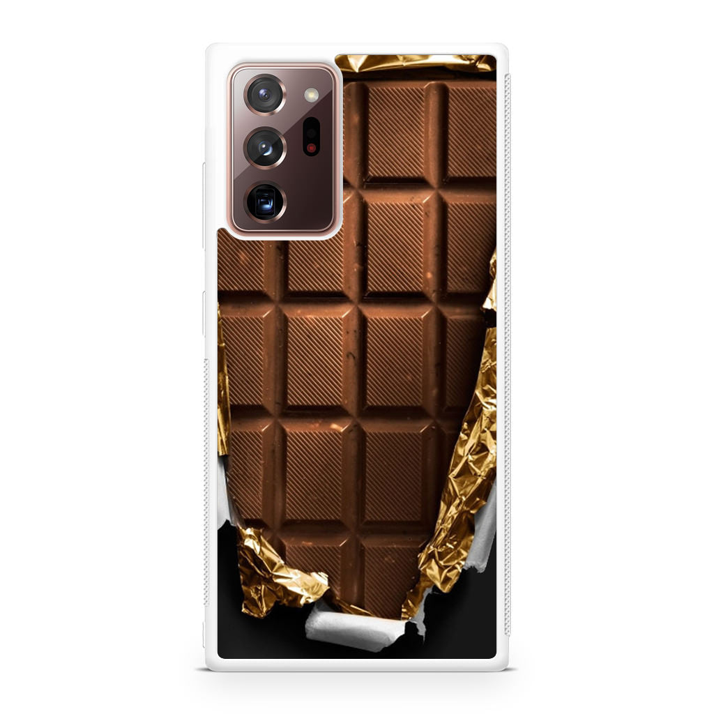 Unwrapped Chocolate Bar Galaxy Note 20 Ultra Case