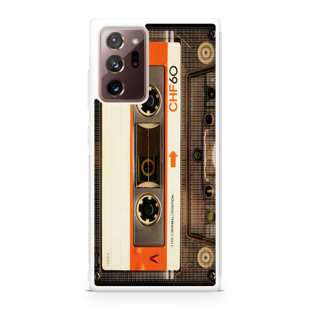 Vintage Audio Cassette Galaxy Note 20 Ultra Case