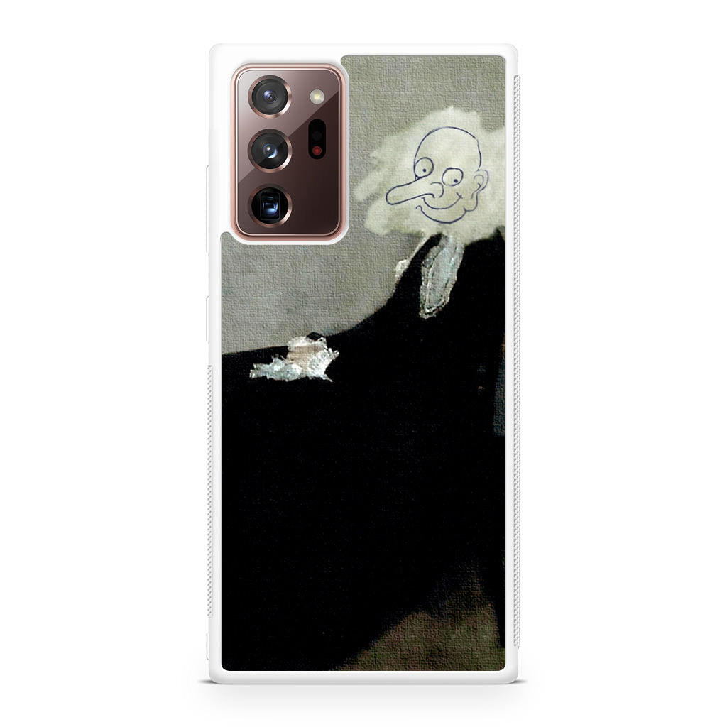 Whistler's Mother by Mr. Bean Galaxy Note 20 Ultra Case