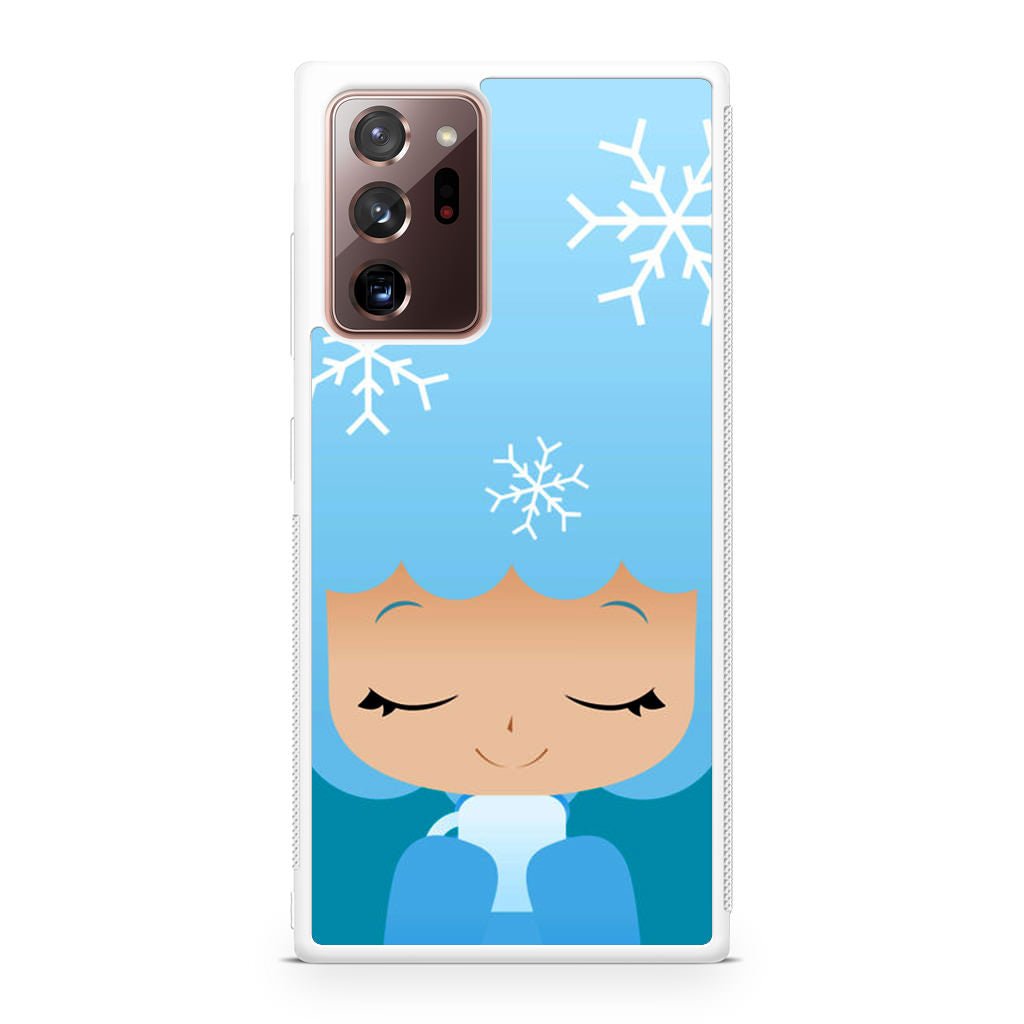 Winter Afro Girl Galaxy Note 20 Ultra Case