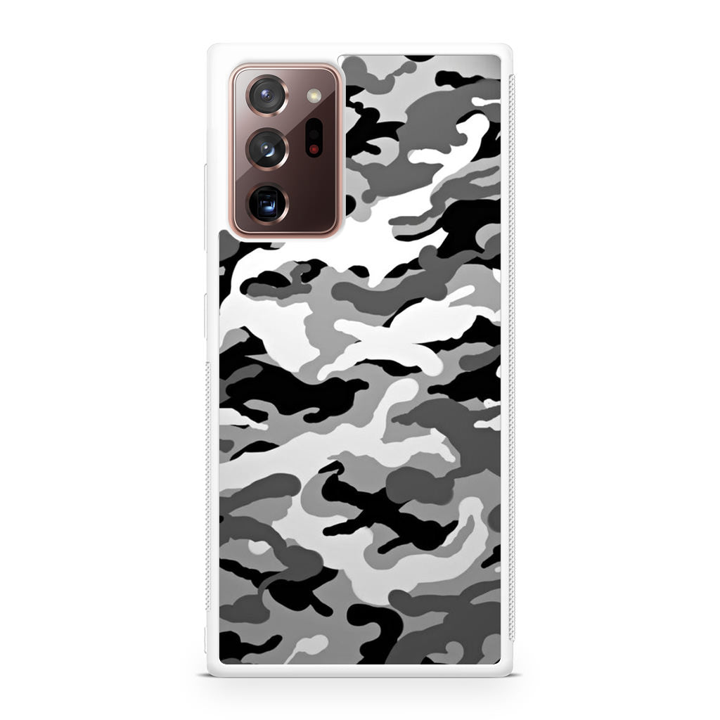 Winter Army Camo Galaxy Note 20 Ultra Case