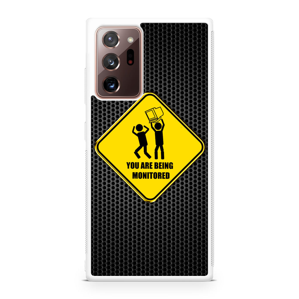 You Are Being Monitored Galaxy Note 20 Ultra Case