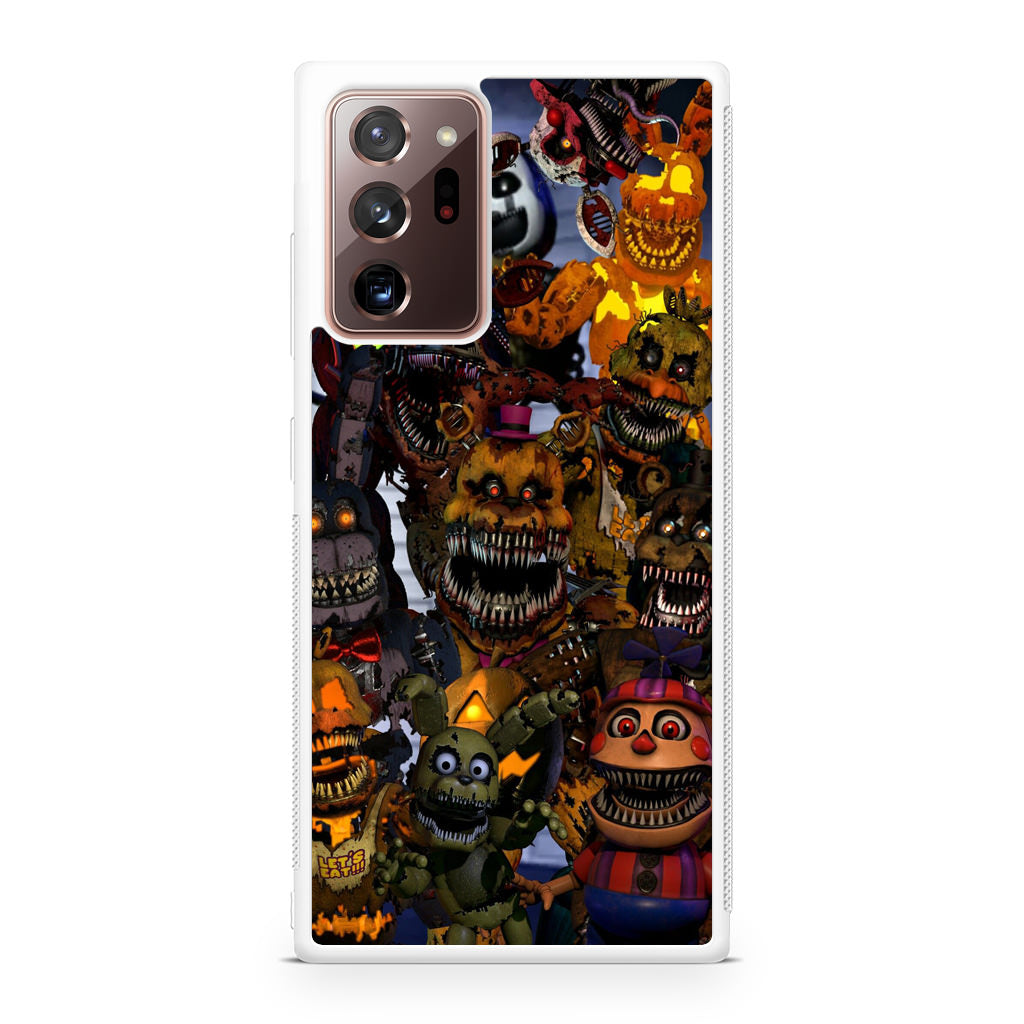 Five Nights at Freddy's Scary Characters Galaxy Note 20 Ultra Case