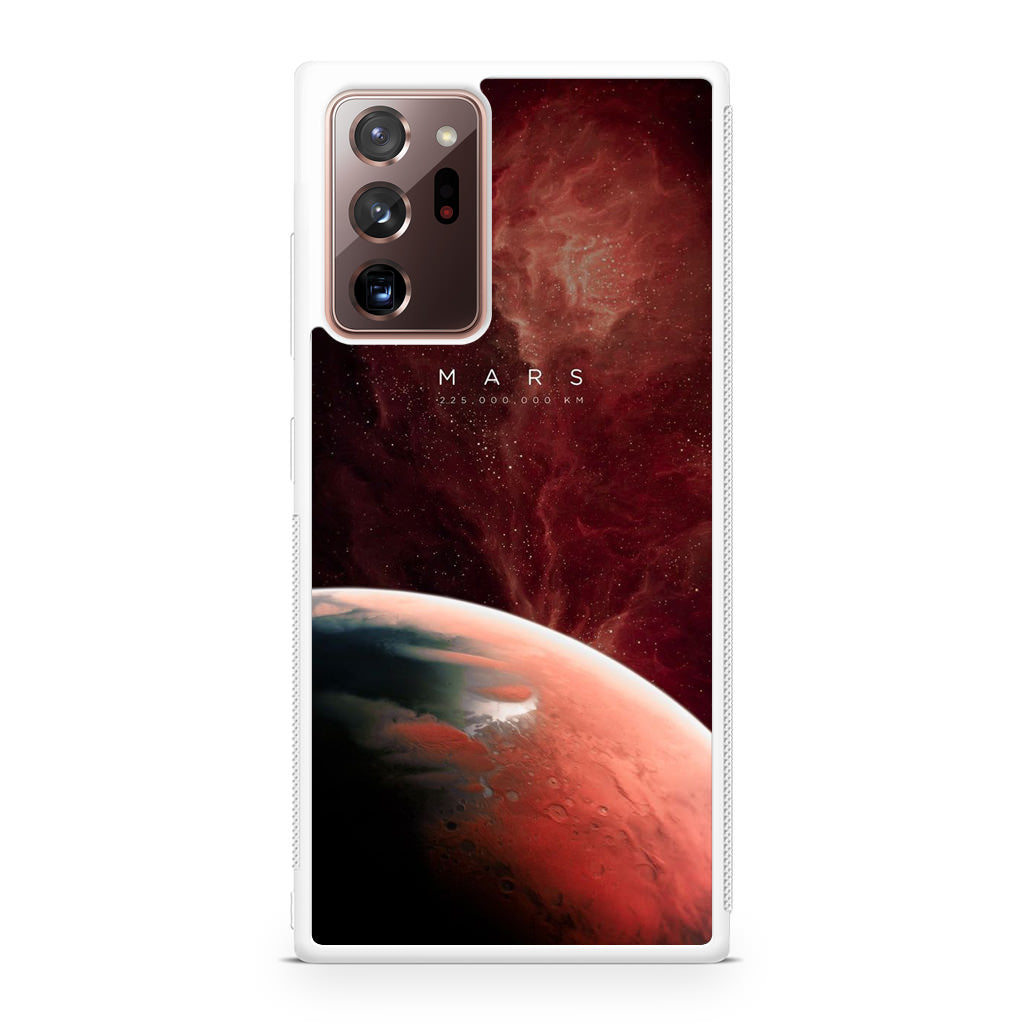 Planet Mars Galaxy Note 20 Ultra Case