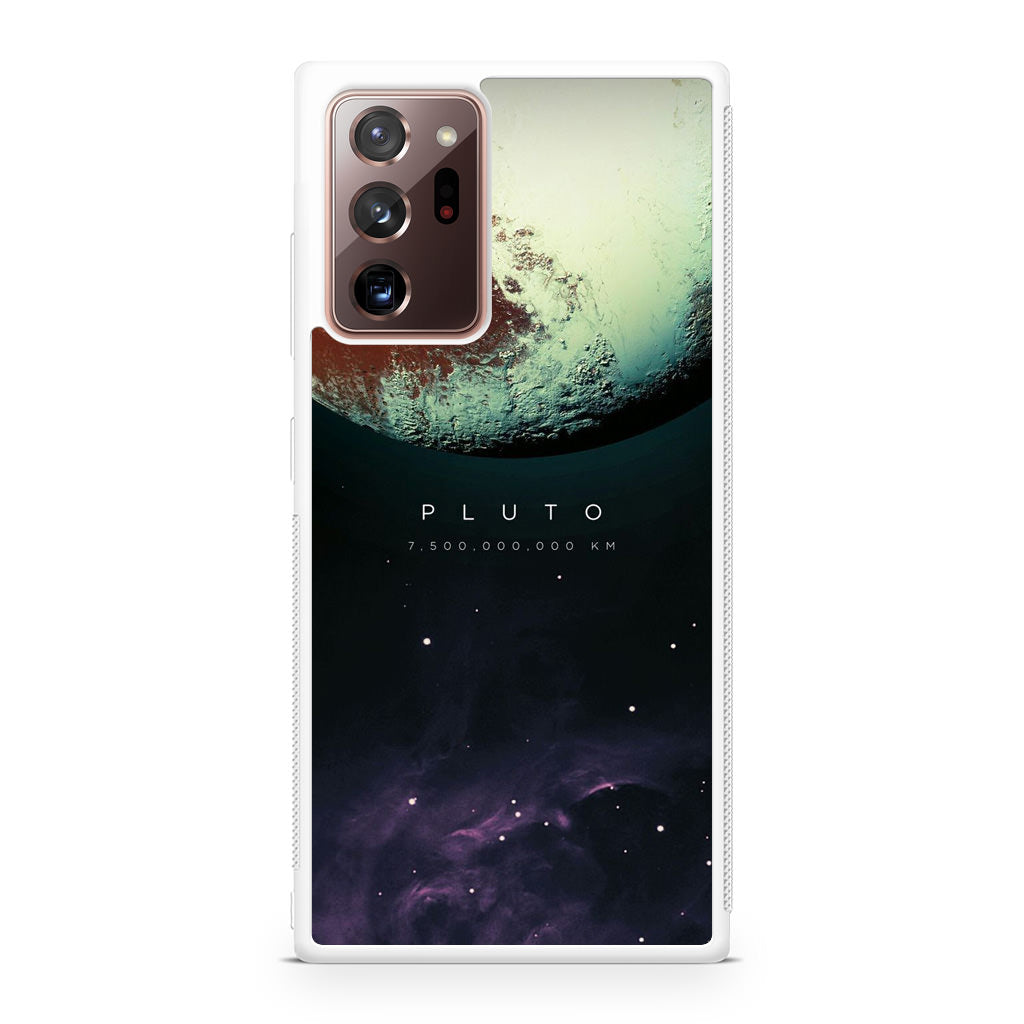Planet Pluto Galaxy Note 20 Ultra Case
