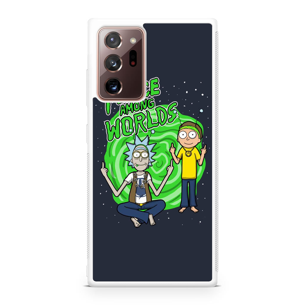 Rick And Morty Peace Among Worlds Galaxy Note 20 Ultra Case