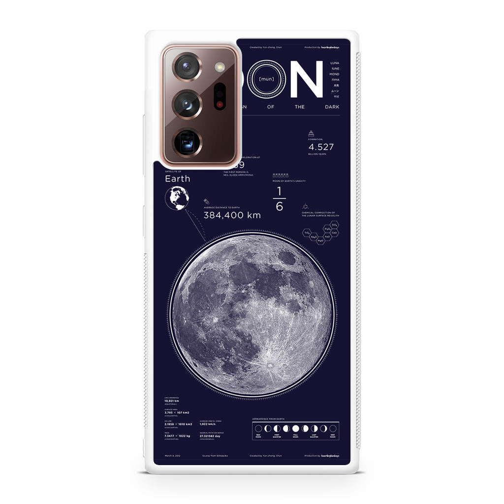 The Moon Galaxy Note 20 Ultra Case