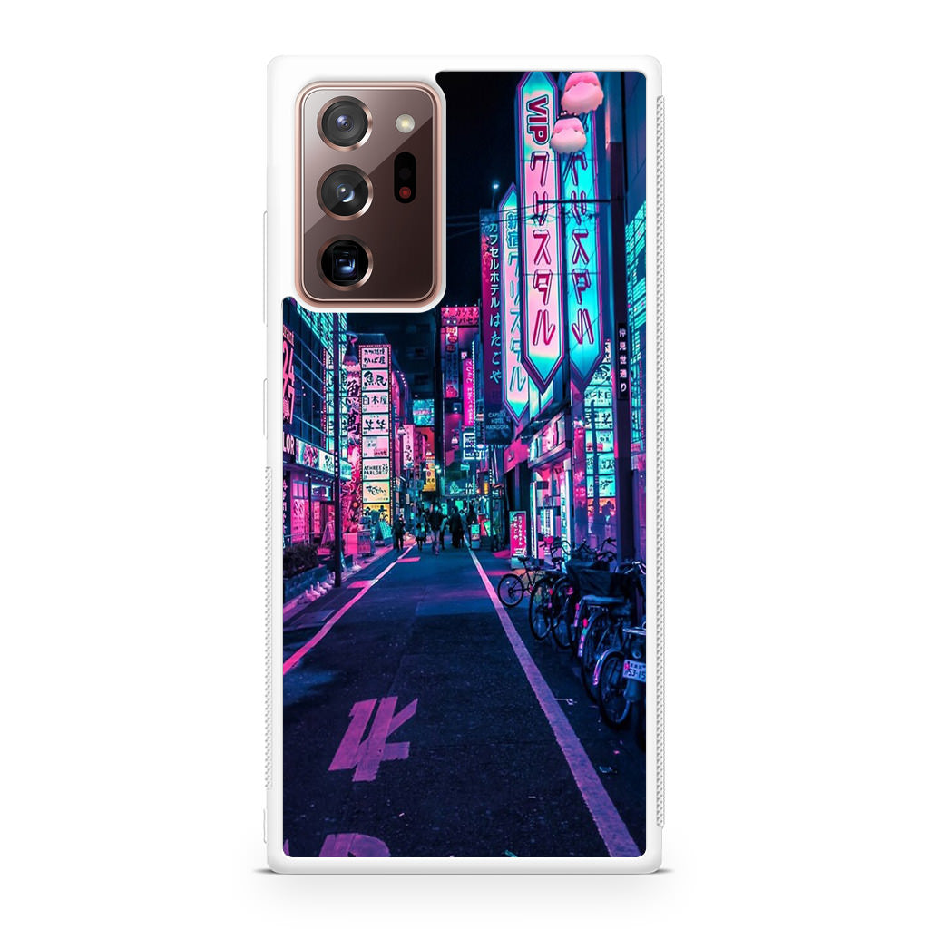 Tokyo Street Wonderful Neon Galaxy Note 20 Ultra Case