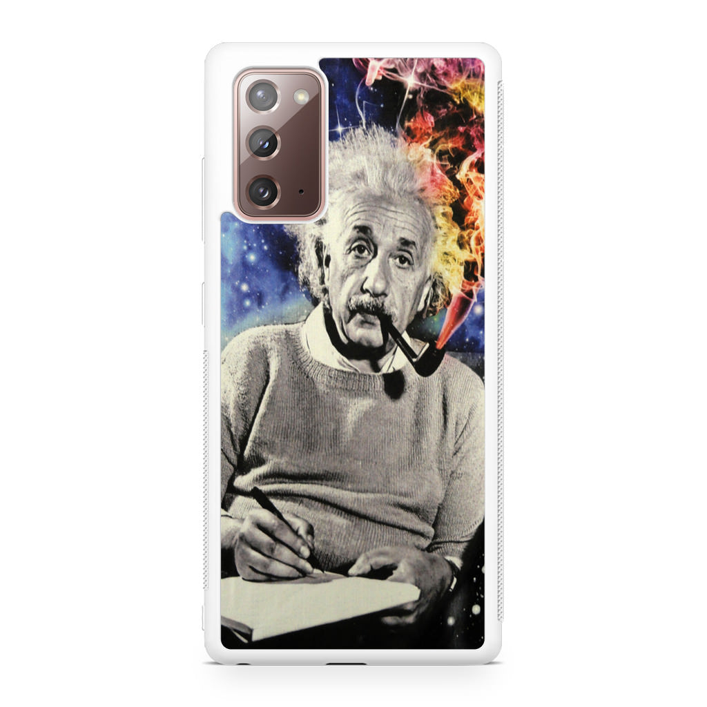 Albert Einstein Smoking Galaxy Note 20 Case