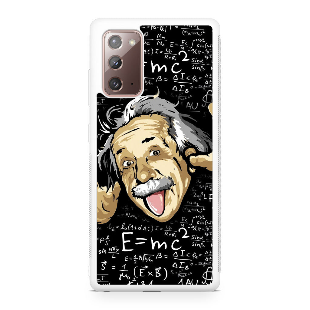 Albert Einstein's Formula Galaxy Note 20 Case