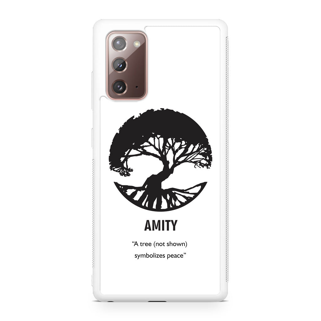 Amity Divergent Faction Galaxy Note 20 Case