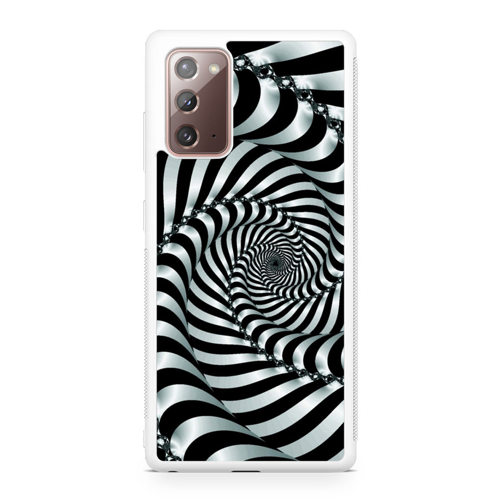 Artistic Spiral 3D Galaxy Note 20 Case