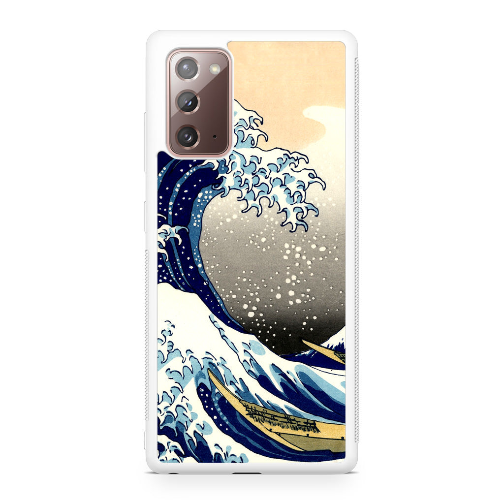 Artistic the Great Wave off Kanagawa Galaxy Note 20 Case