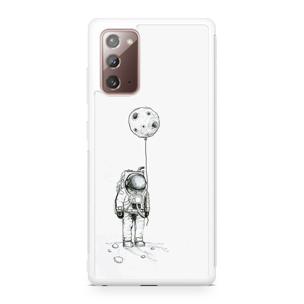 Astronaut Moon Balloon Galaxy Note 20 Case