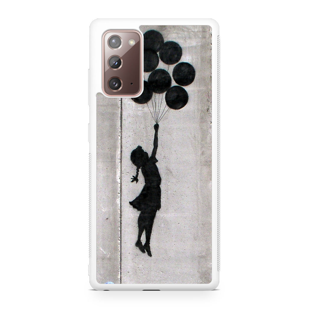 Banksy Girl With Balloons Galaxy Note 20 Case