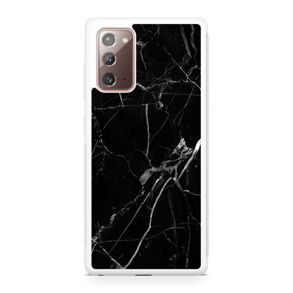 Black Marble Galaxy Note 20 Case