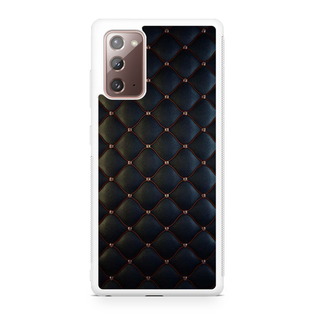 Black Royal Pattern Galaxy Note 20 Case