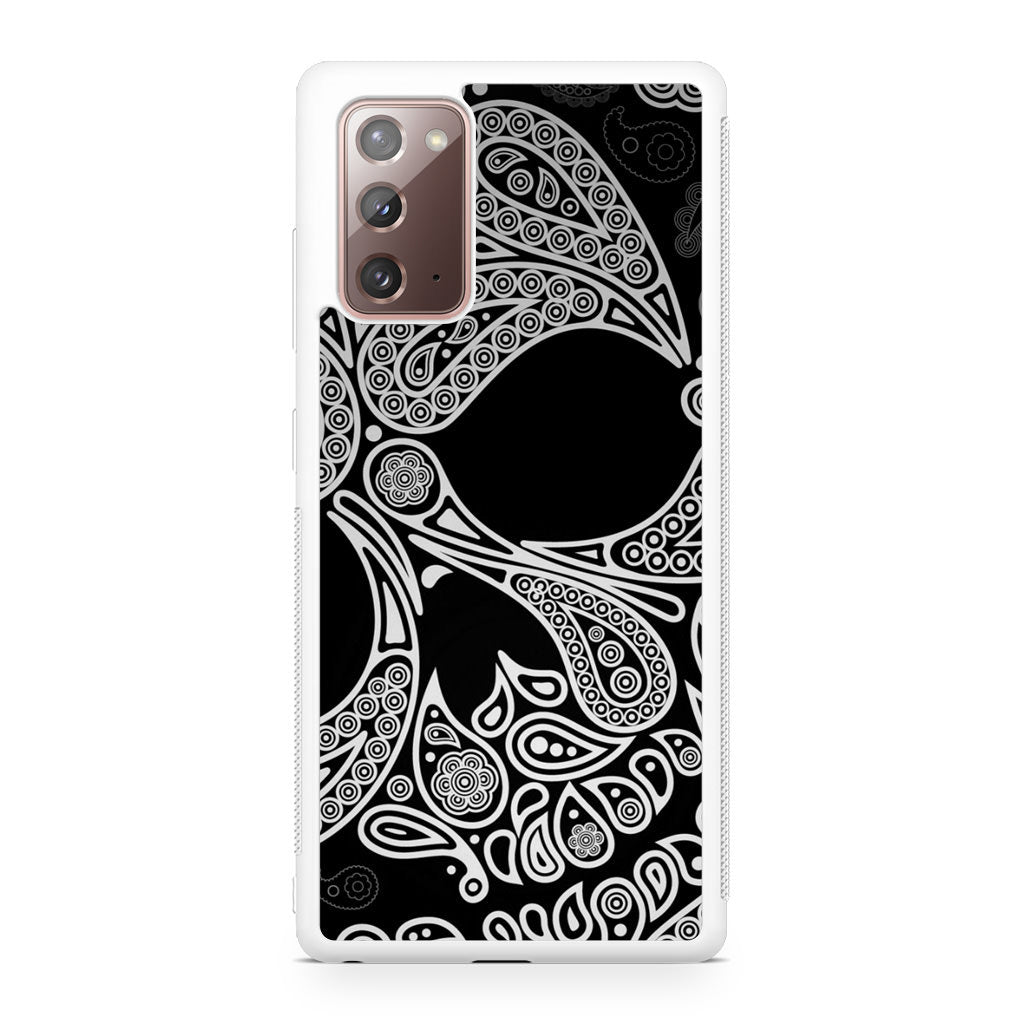 Black Skull Galaxy Note 20 Case