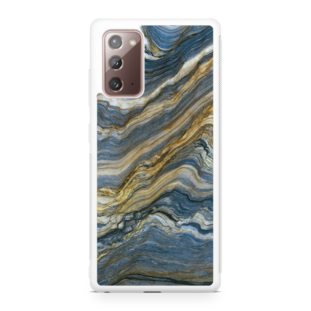 Blue Wave Marble Galaxy Note 20 Case