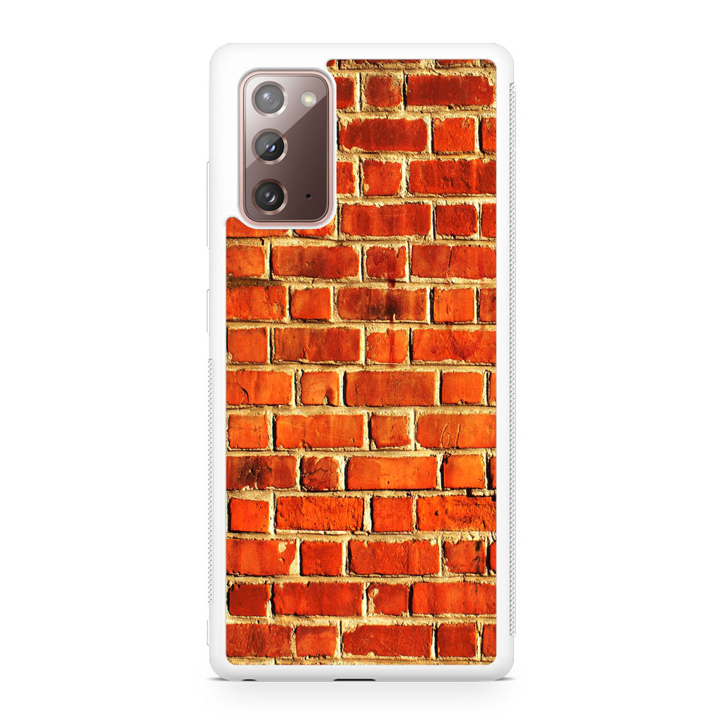 Brick Wall Pattern Galaxy Note 20 Case