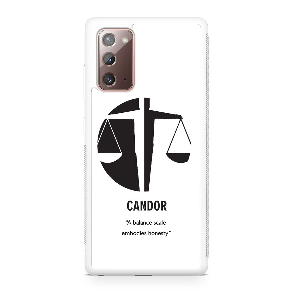 Candor Divergent Faction Galaxy Note 20 Case