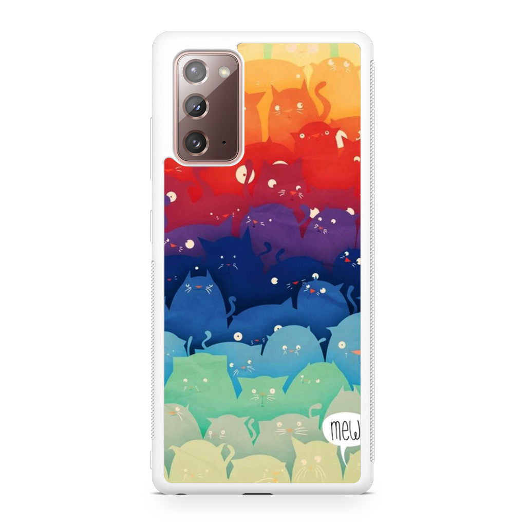 Cats Everywhere Galaxy Note 20 Case