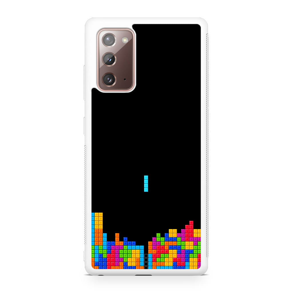 Classic Video Game Tetris Galaxy Note 20 Case