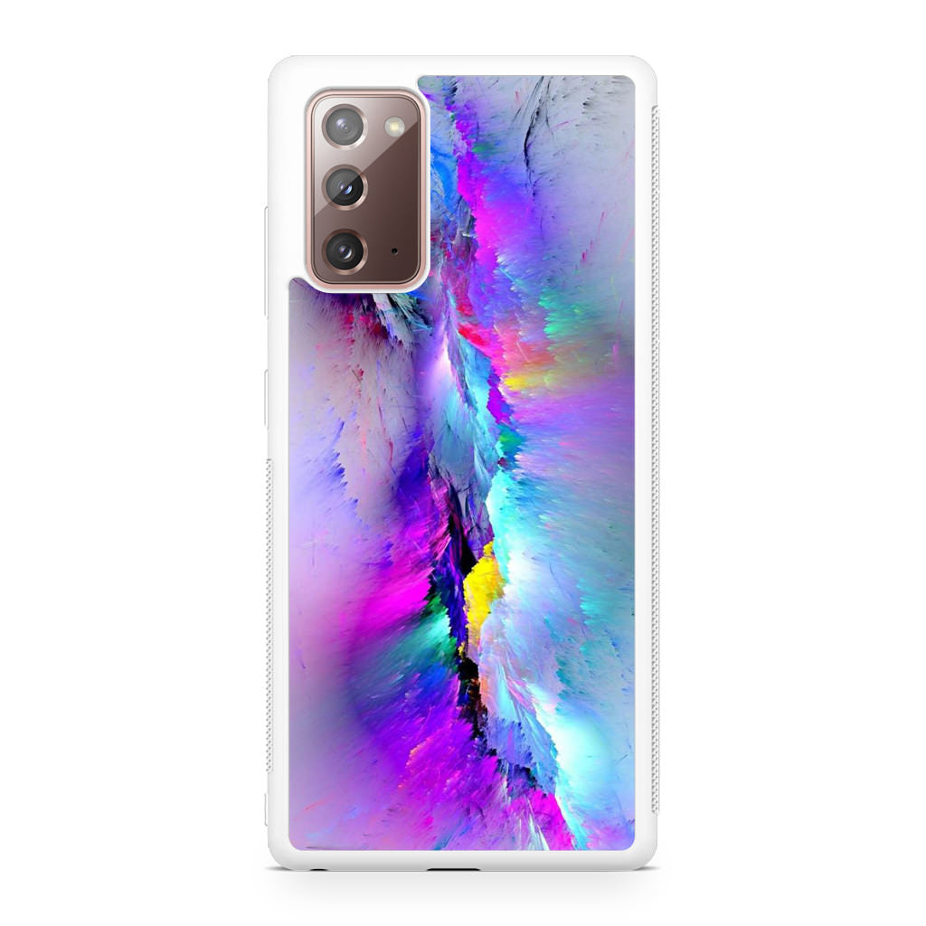 Colorful Abstract Smudges Galaxy Note 20 Case