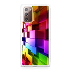 Colorful Cubes Galaxy Note 20 Case