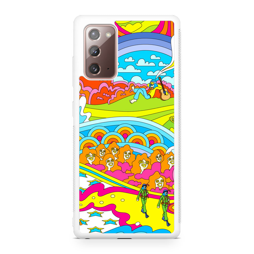 Colorful Doodle Galaxy Note 20 Case