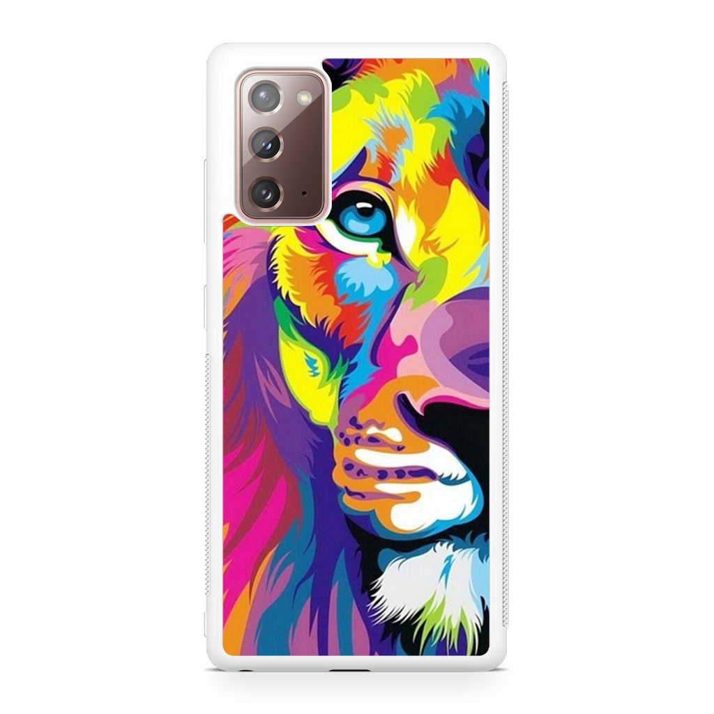 Colorful Lion Galaxy Note 20 Case