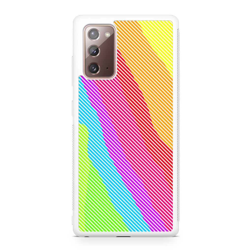 Colorful Stripes Galaxy Note 20 Case