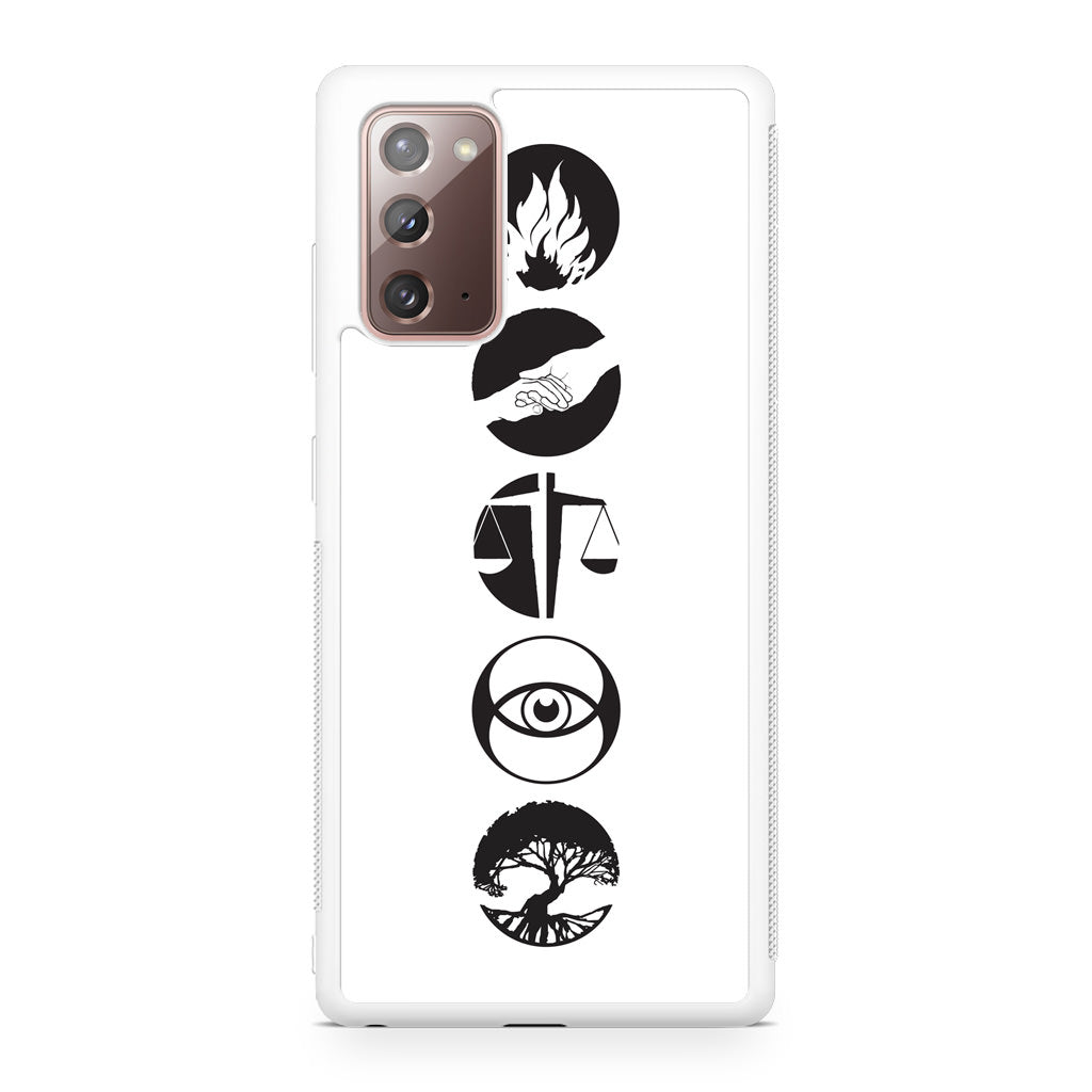 Divergent Factions Galaxy Note 20 Case
