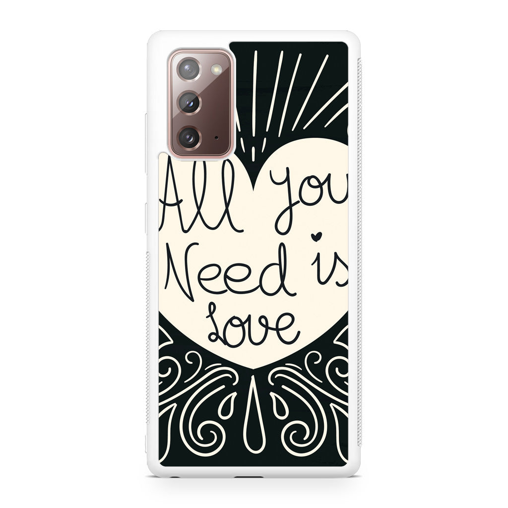 Drawn Love Galaxy Note 20 Case