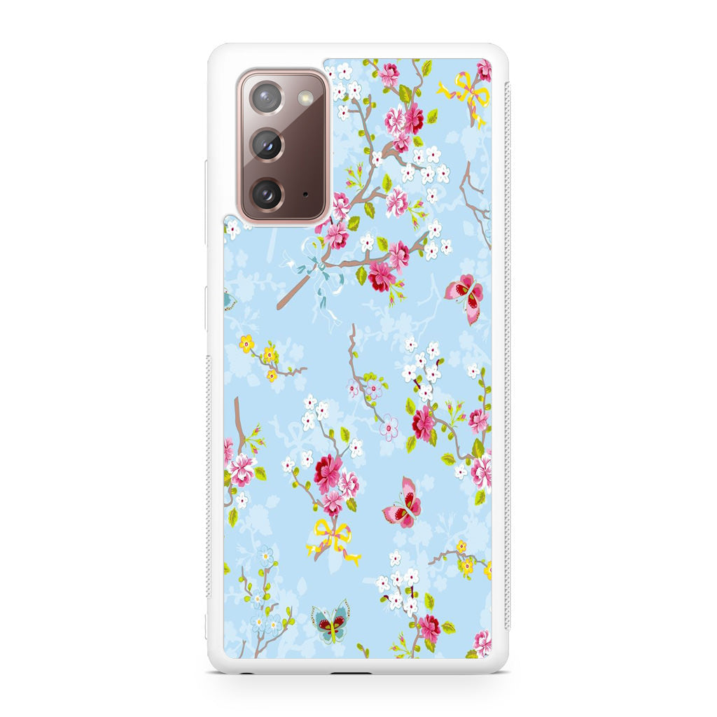 Floral Summer Wind Galaxy Note 20 Case