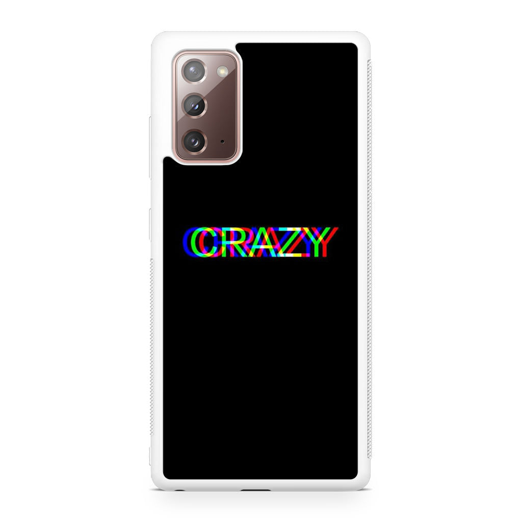 Glitch Crazy Galaxy Note 20 Case