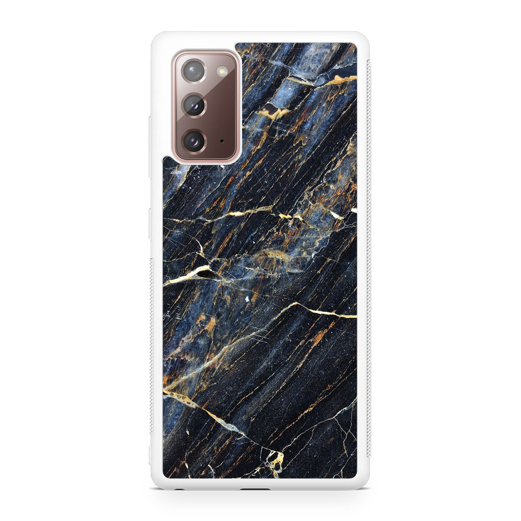 Golden Black Marble Galaxy Note 20 Case