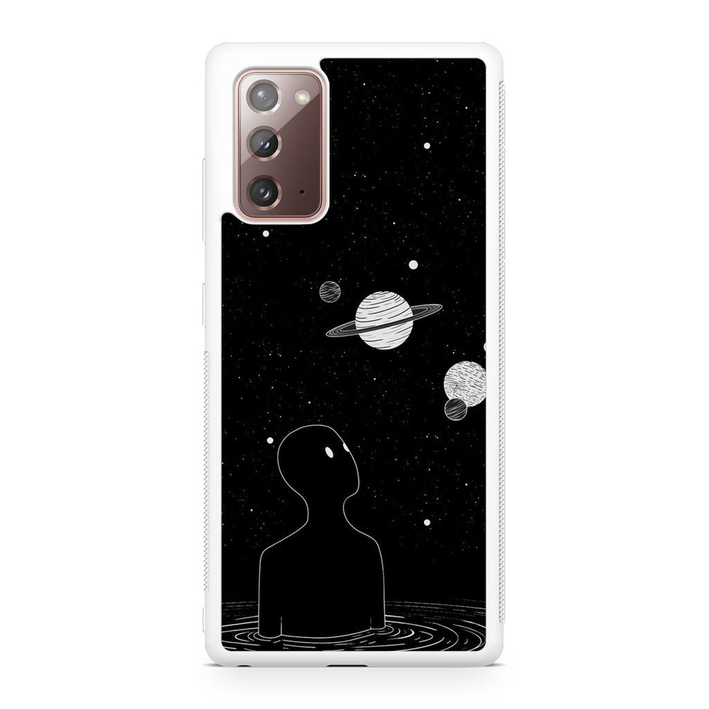 Hello Saturn Galaxy Note 20 Case