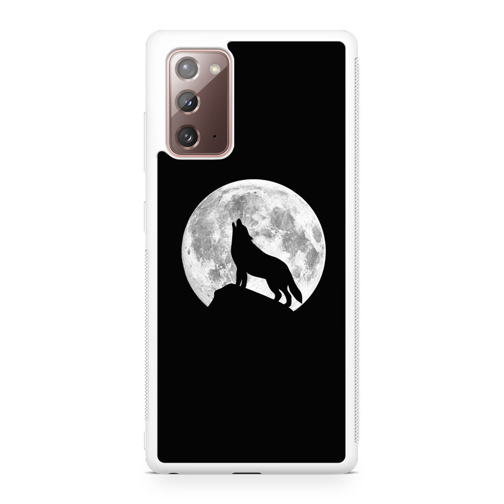 Howling Night Wolves Galaxy Note 20 Case