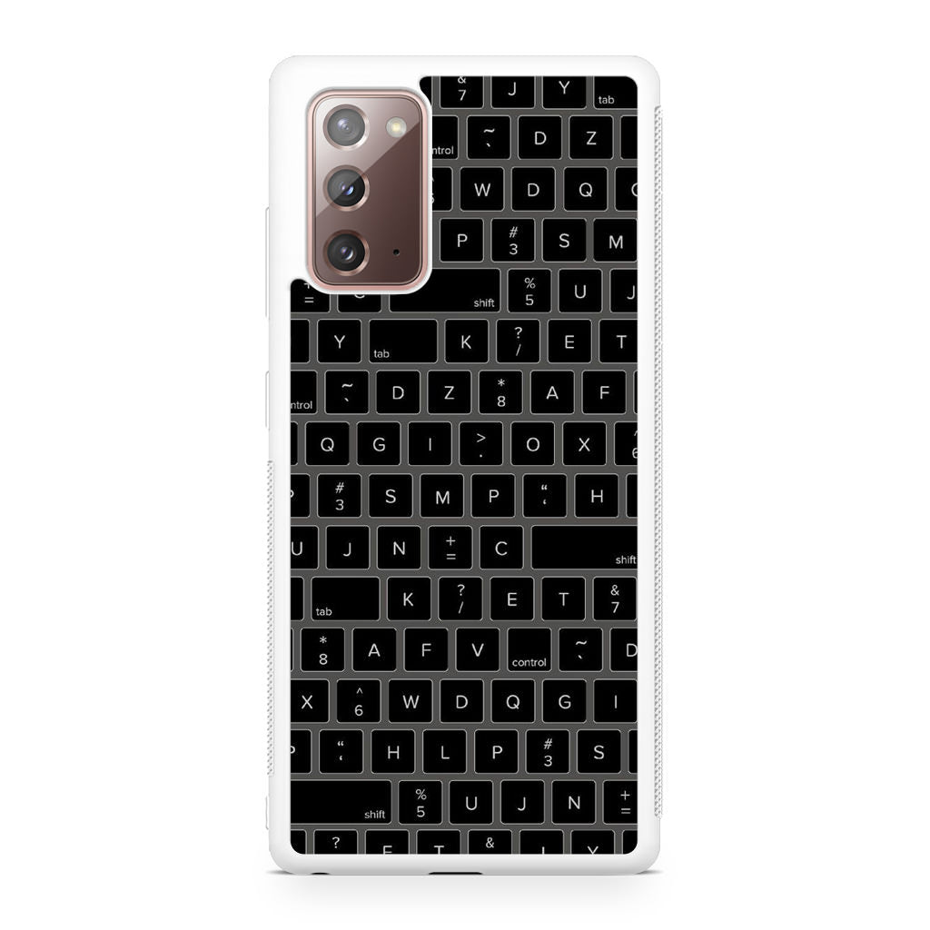 Keyboard Button Galaxy Note 20 Case