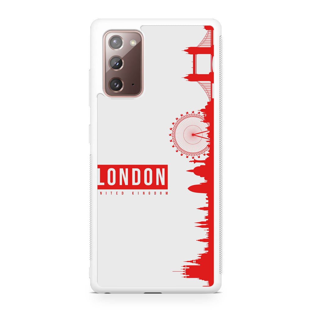 London Vector Galaxy Note 20 Case