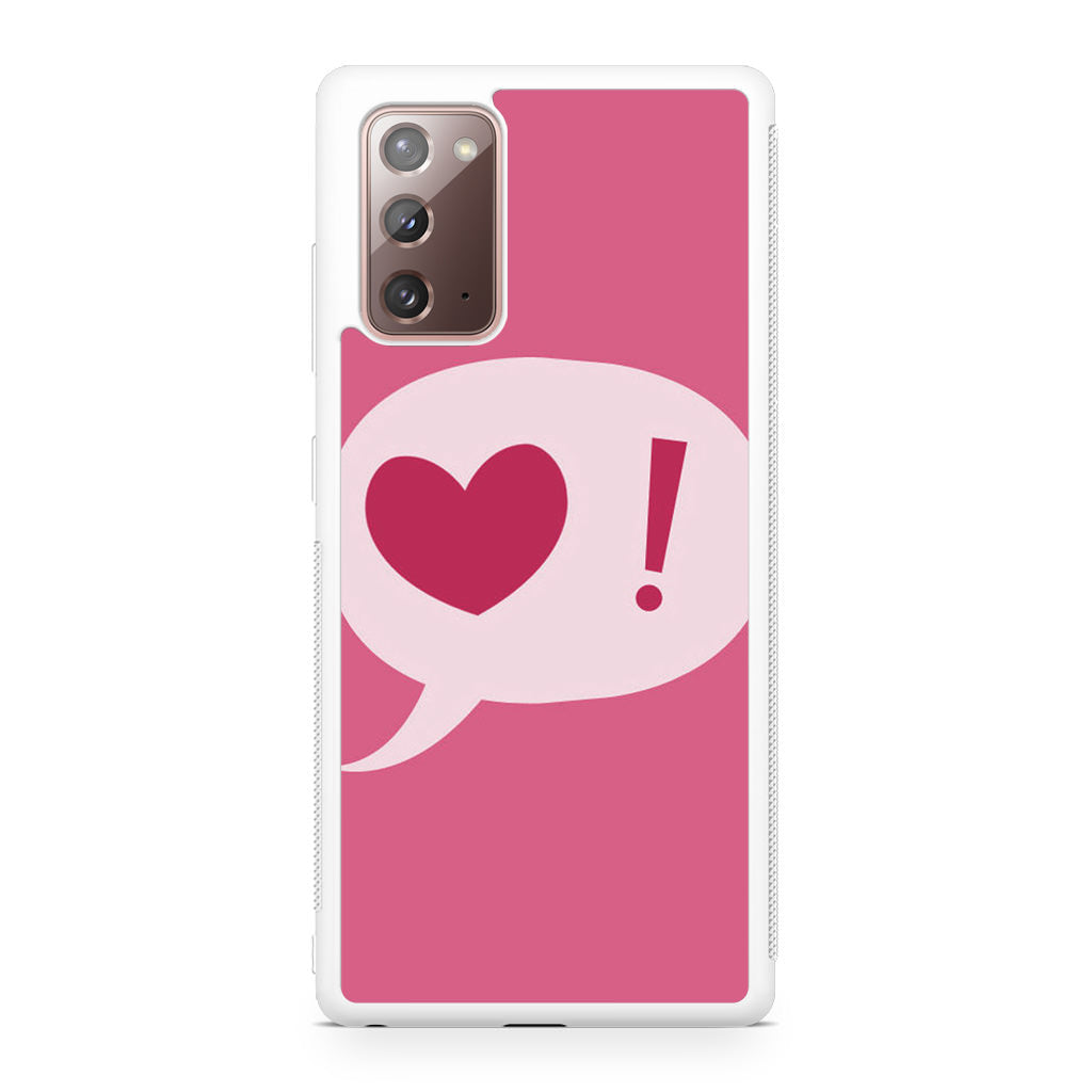 Love Pink Galaxy Note 20 Case